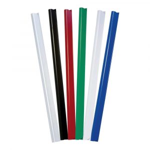 organizacja dokumentów 4 alibiuro.pl Listwa zaciskająca DONAU PVC A4 10mm do 100 kartek czarna 64