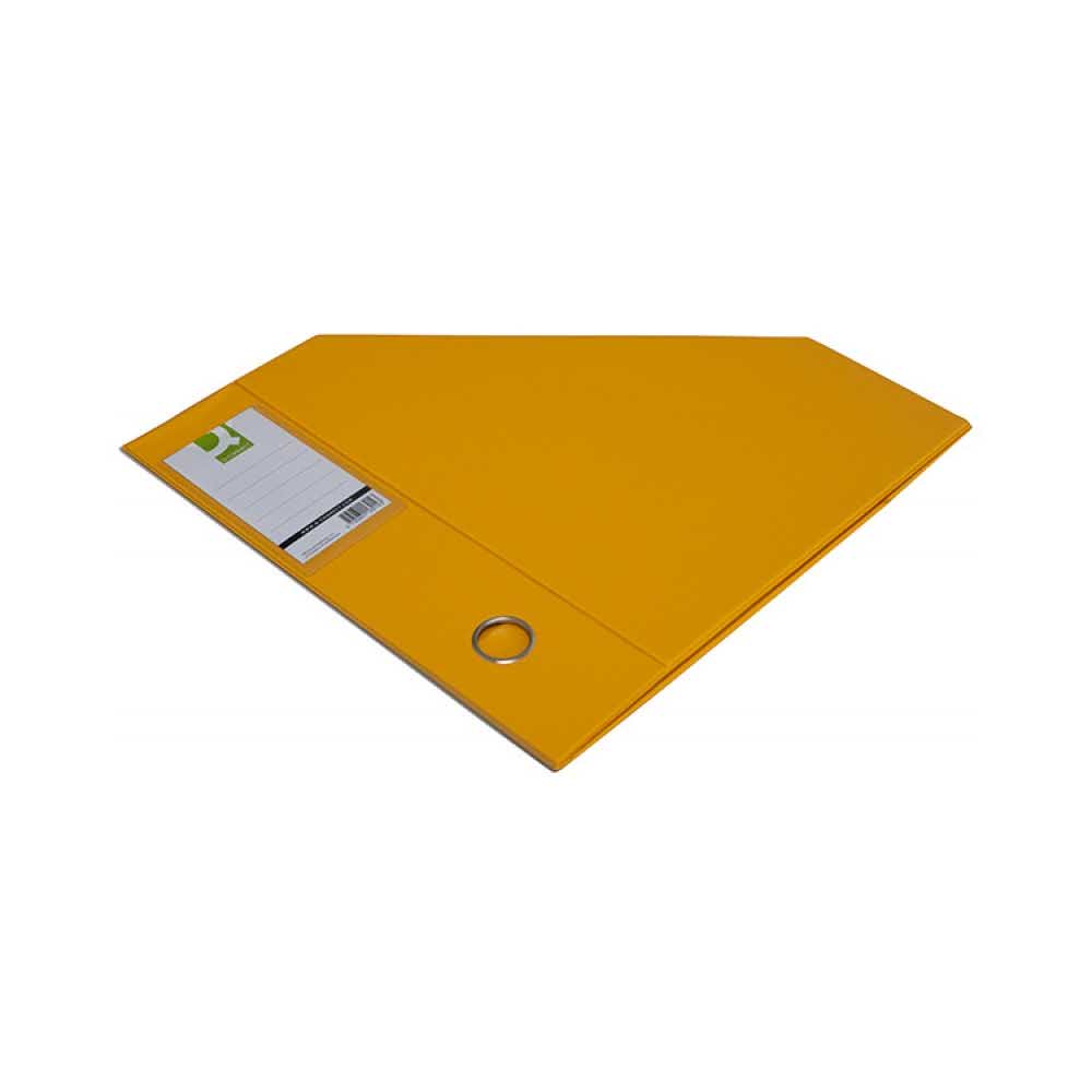 organizacja dokumentów 4 alibiuro.pl Pojemnik na dokumenty Q CONNECT PVC A4 76 żółty 28