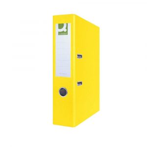 organizacja dokumentów 4 alibiuro.pl Segregator Q CONNECT Hero PP A4 75mm żółty 80