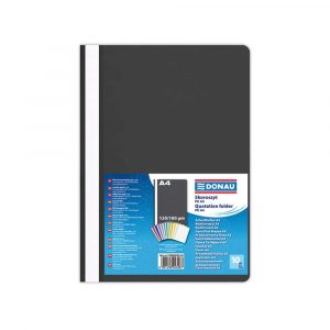 organizacja dokumentów 4 alibiuro.pl Skoroszyt DONAU PP A4 standard 120 180mikr. czarny 70