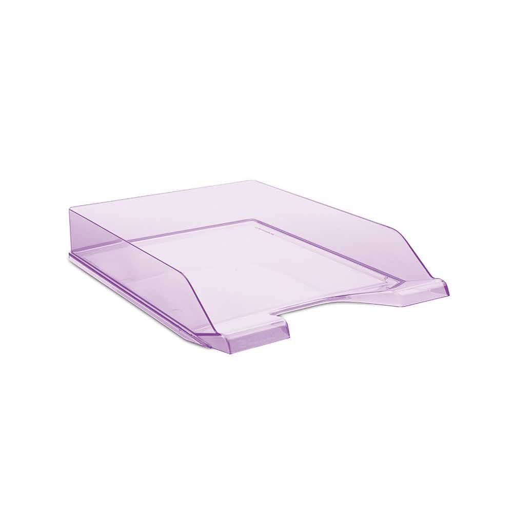 organizacja dokumentów 4 alibiuro.pl Szufladka na biurko DONAU polistyren A4 standard fioletowa 70