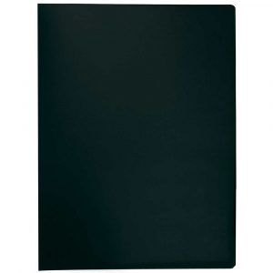 organizacja dokumentów 4 alibiuro.pl Teczka ofertowa Q CONNECT PP A4 380mikr. 10 koszulek czarna 56