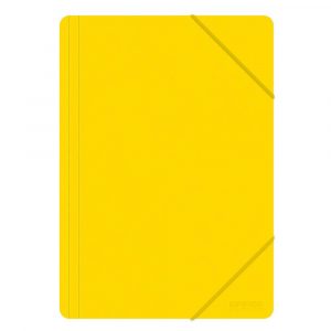organizacja dokumentów 4 alibiuro.pl Teczka z gumką OFFICE PRODUCTS A4 PP 500mikr. 3 skrz. żółta 58