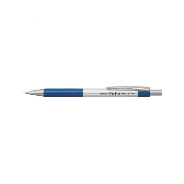 ołówki drewniane 4 alibiuro.pl Ołówek automatyczny PENAC Pepe 0 5mm srebrno niebieski 61