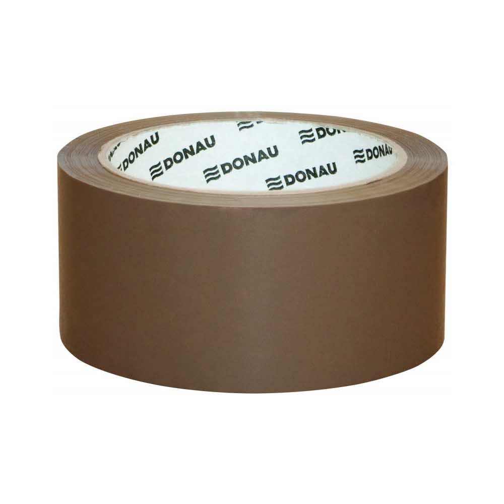 pakowanie i wysyłka 4 alibiuro.pl Taśma pakowa DONAU Solvent 48mm 60m 42mikr. brązowa 18