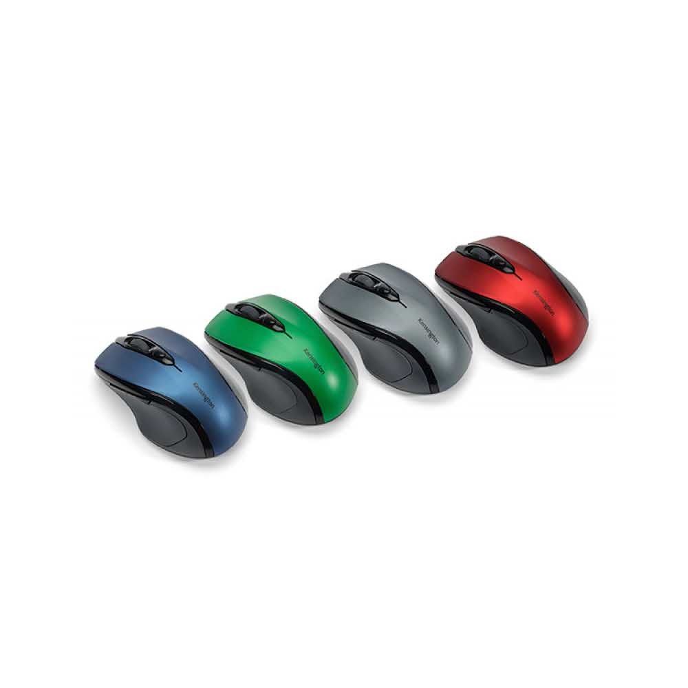 peryferia komputerowe 4 alibiuro.pl Myszka komputerowa KENSINGTON Pro Fit Mid Size bezprzewodowa zielona 81