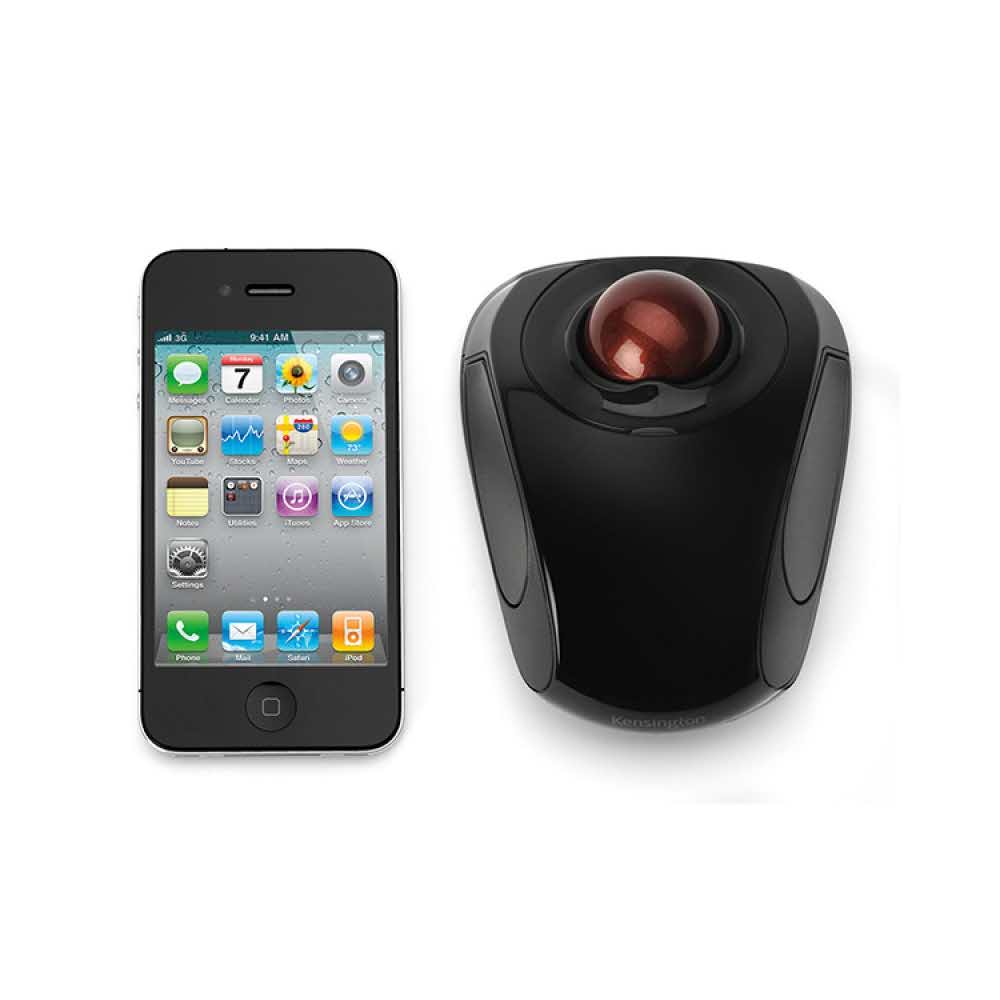 peryferia komputerowe 4 alibiuro.pl Trackball KENSINGTON Orbit bezprzewodowy czarny 39