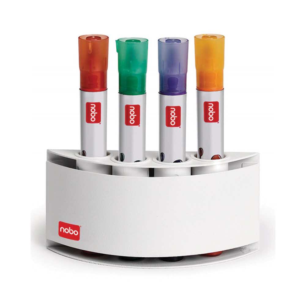 pianki 4 alibiuro.pl Uchwyt na markery NOBO magnetyczny biały 71