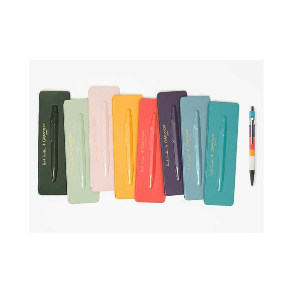 pióro żelowe 4 alibiuro.pl Długopis CARAN D Inch ACHE 849 Paul Smith 3 Petrol Blue M w pudełku niebieski 98