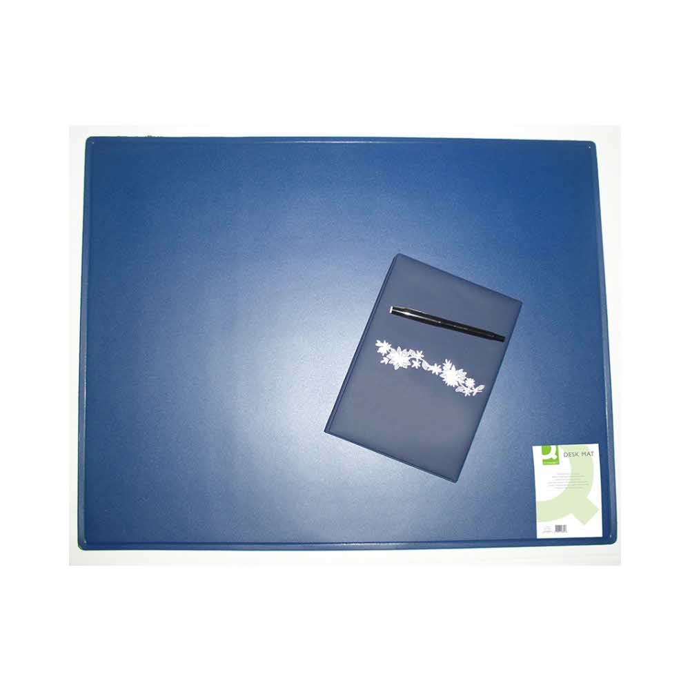 podkładka pod mysz 4 alibiuro.pl Podkładka na biurko Q CONNECT 63x50cm niebieska 21