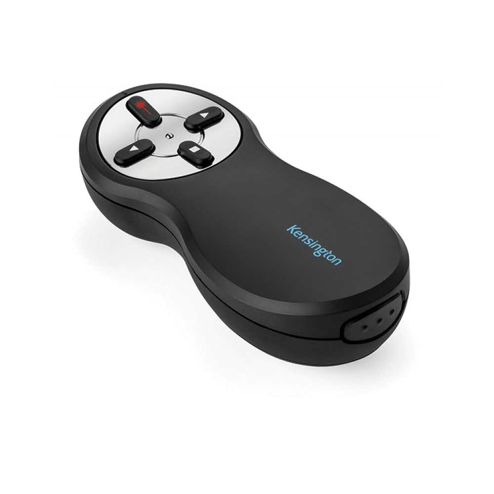 prezenter 4 alibiuro.pl Prezenter laserowy KENSINGTON bezprzewodowy czarny 85