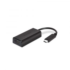 przedłużacz USB 4 alibiuro.pl Adapter KENSINGTON USB C do 4K HDMI czarny 50