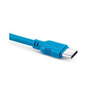 przejsciówka 4 alibiuro.pl Uniwersalny kabel USB 2.0 do USB C EXC Whippy 2m niebieski 50