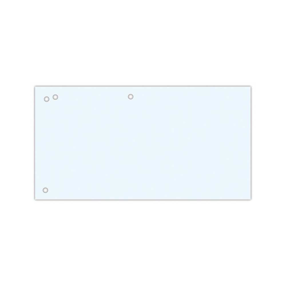 przekładki 4 alibiuro.pl Przekładki OFFICE PRODUCTS karton 1 3 A4 240x105mm 100szt. białe 45