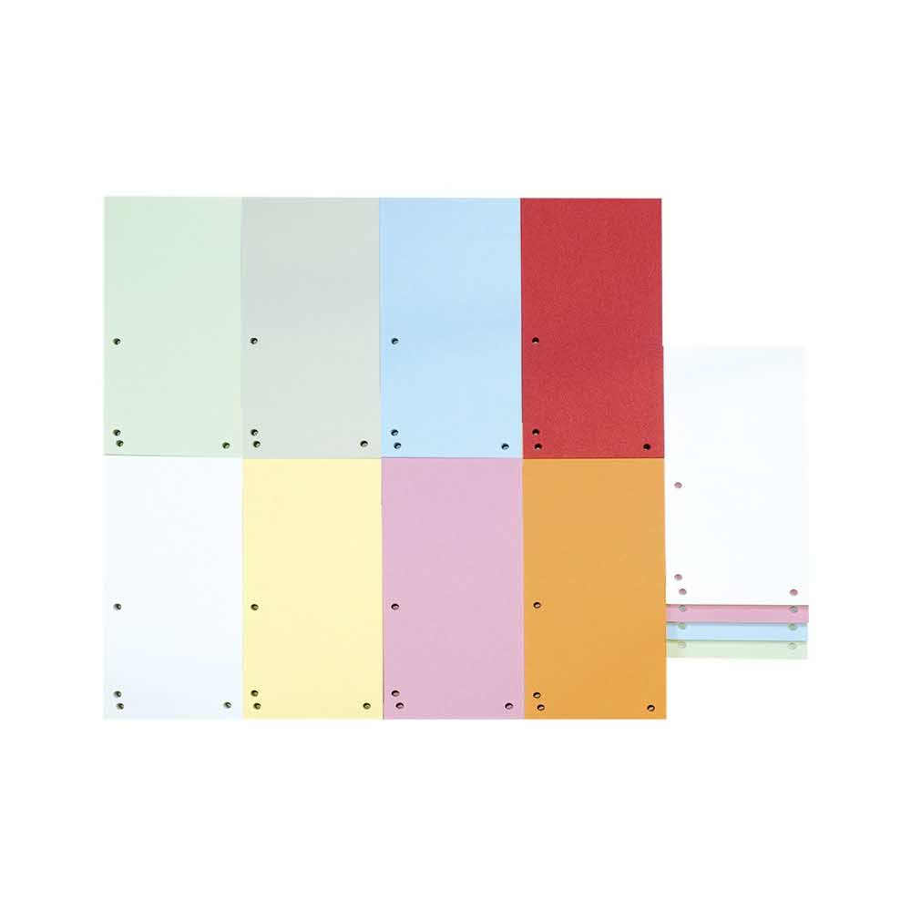 przekładki archiwizacyjne 4 alibiuro.pl Przekładki DONAU karton 1 3 A4 235x105mm 100szt. białe 32