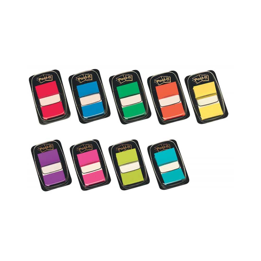 przekładki do segregatorów 4 alibiuro.pl Zakładki indeksujące POST IT 680 5 PP 25x43mm 50 kart. żółte 25