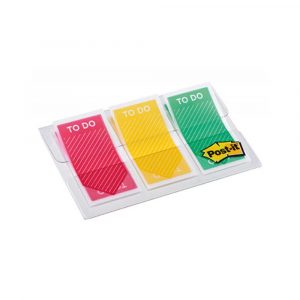 przekładki do segregatorów 4 alibiuro.pl Zakładki indeksujące POST IT 682 TODO PP 23 8x43 2mm 3x20 kart. mix kolorów 11