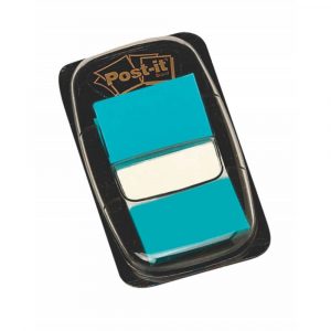 przekładki indeksujące 4 alibiuro.pl Zakładki indeksujące POST IT 680 23 PP 25x43mm 50 kart. jaskrawoniebieskie 81
