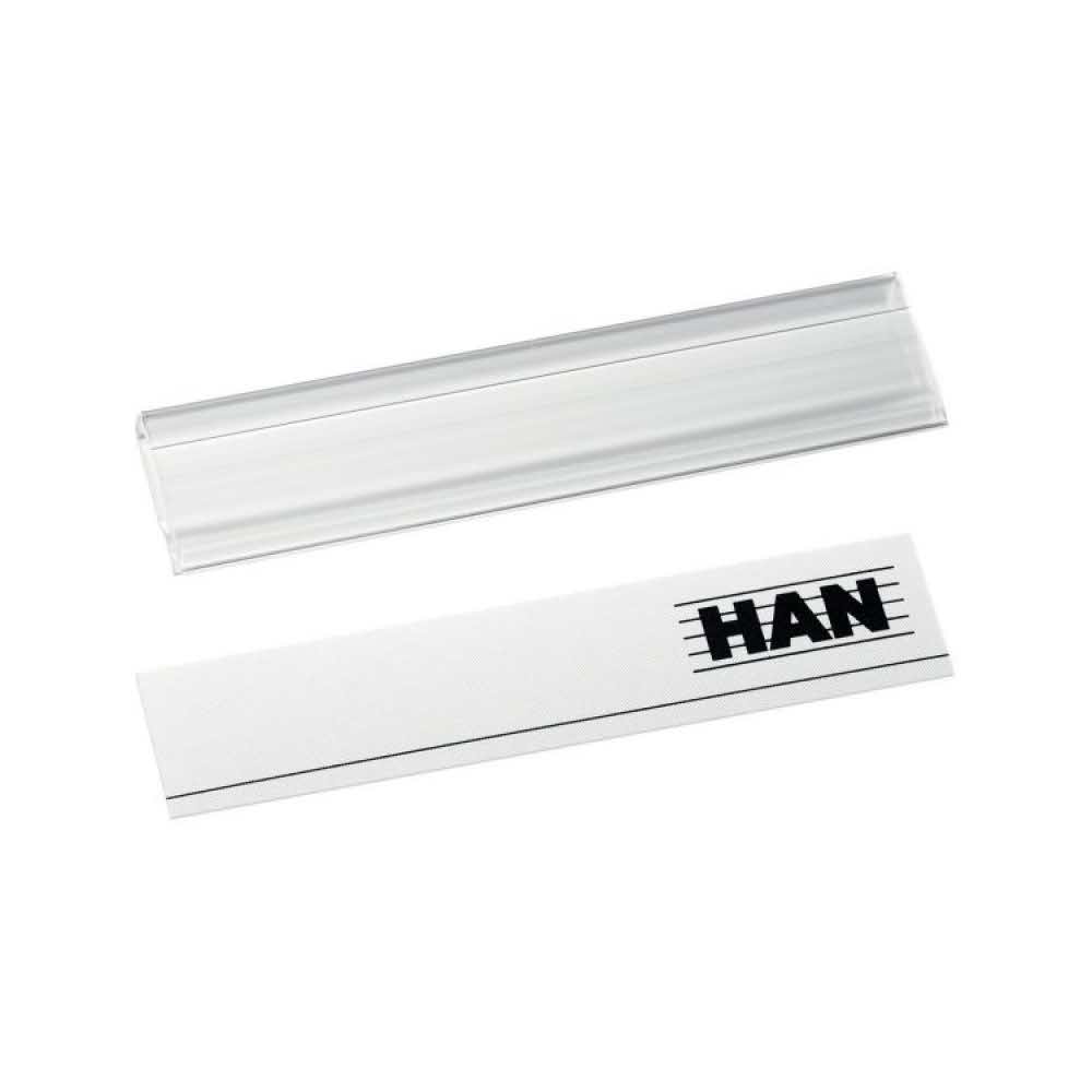 przybornik na biurko 4 alibiuro.pl Klips opisowy do szufladek HAN PVC 60x14x5mm transparentny 45