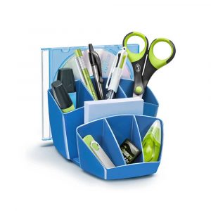 przybornik na biurko 4 alibiuro.pl Przybornik na biurko CEPPro Gloss polistyren niebieski 21