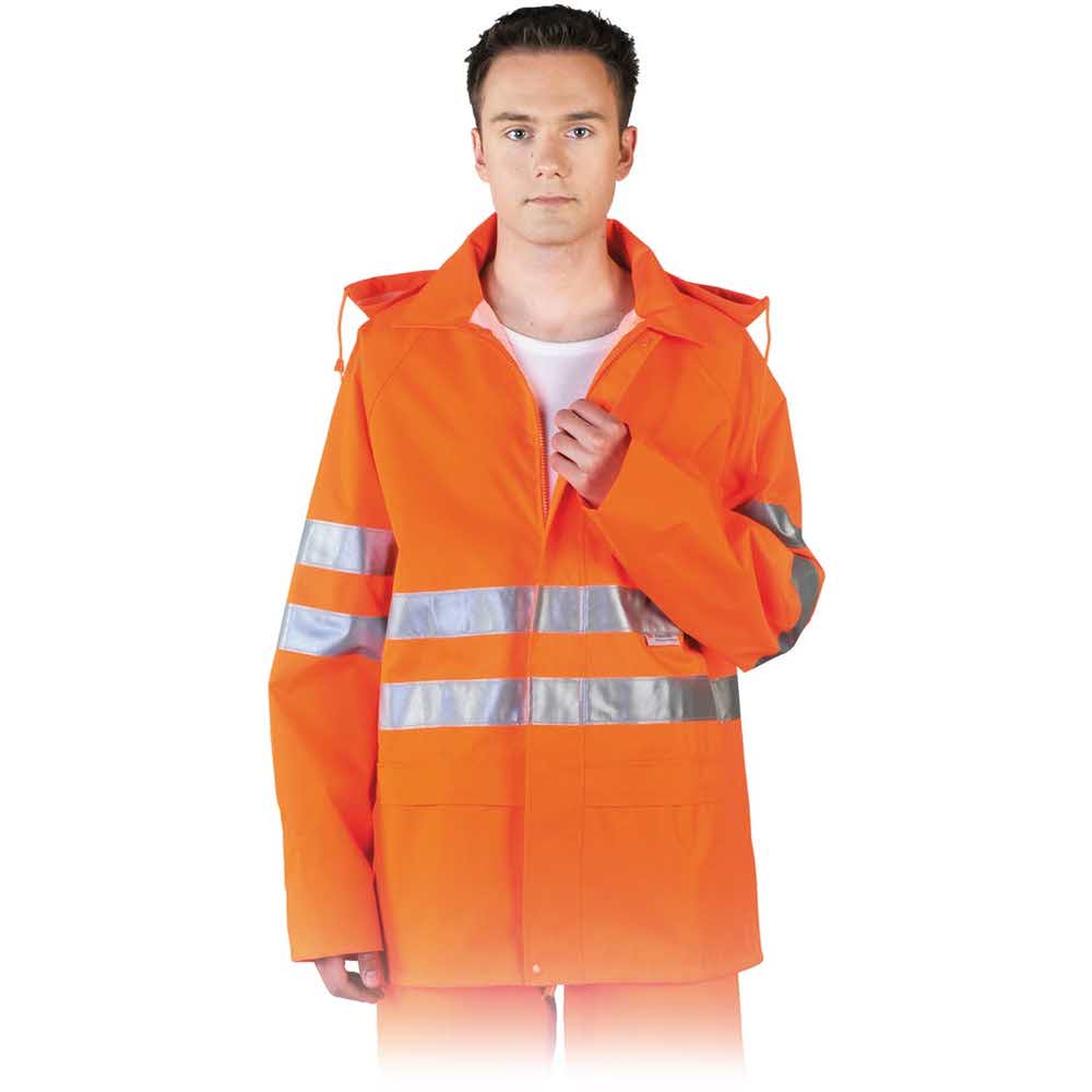 płaszcz przeciwdeszczowy 2 alibiuro.pl KURTKA OCHRONNA PRZECIWDESZCZOWA LH FLUER J_P_XL 95