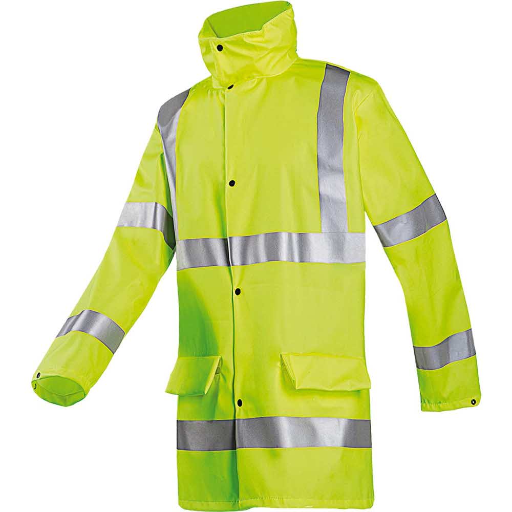 płaszcz przeciwdeszczowy 2 alibiuro.pl KURTKA PRZECIWDESZCZOWA ODBLASKOWA SI BENSON_YXL 16