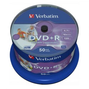 płyta blu ray 4 alibiuro.pl Płyta DVD R VERBATIM AZO 4 7GB prędkość 16x cake 50szt. do nadruku 83