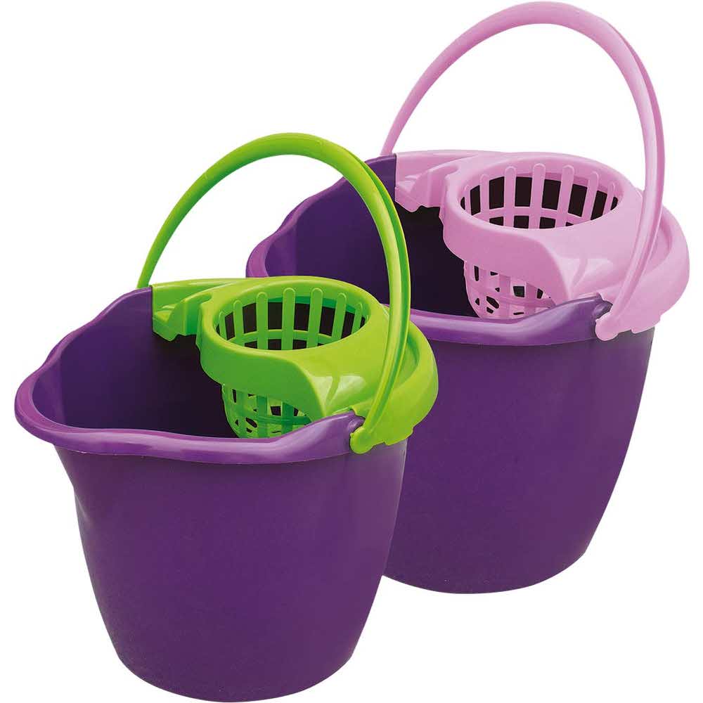 środki czystości 2 alibiuro.pl WIADRO 12 L WYCISKACZ YWIADOWYC12PRN 66