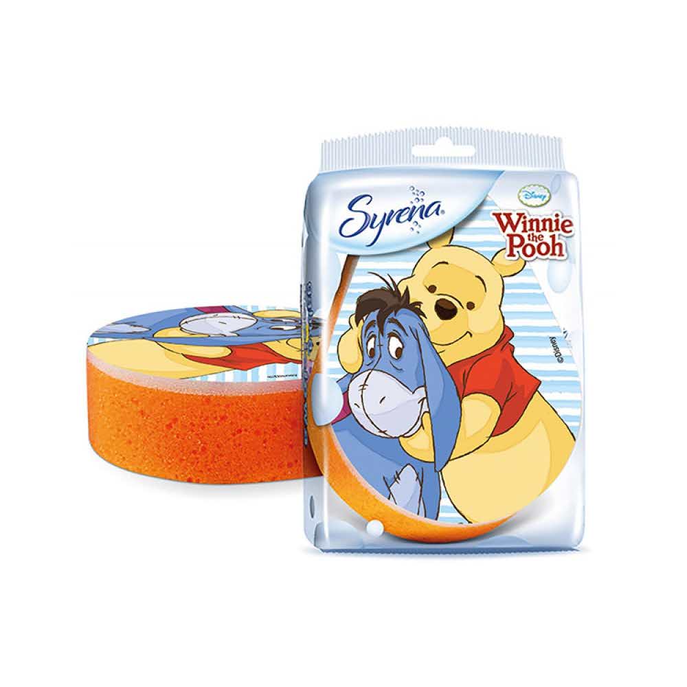 środki czystości i higiena 4 alibiuro.pl Gąbka kąpielowa SYRENA Kubuś i przyjaciele mix kolorów 39