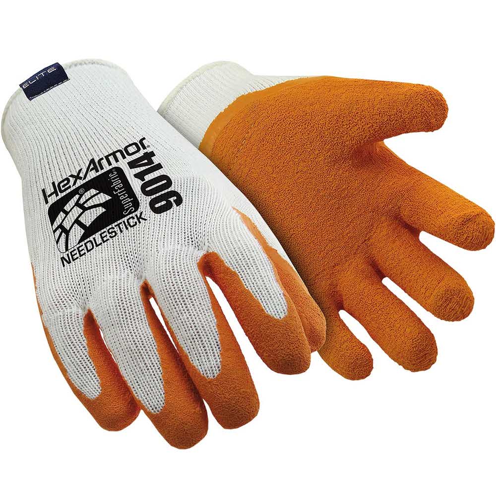 rękawice gumowe 2 alibiuro.pl RĘKAWICE OCHRONNE RUVEX SHARPS_10 94