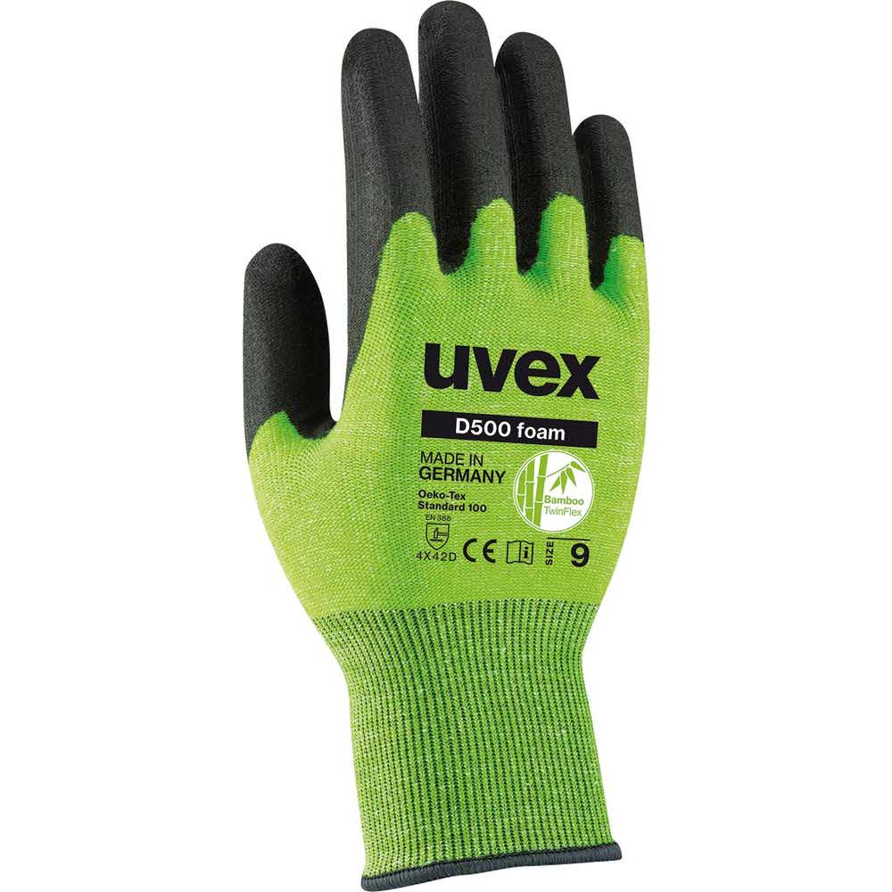 rękawice powlekane 2 alibiuro.pl RĘKAWICE OCHRONNE RUVEX D500FOAM_9 90