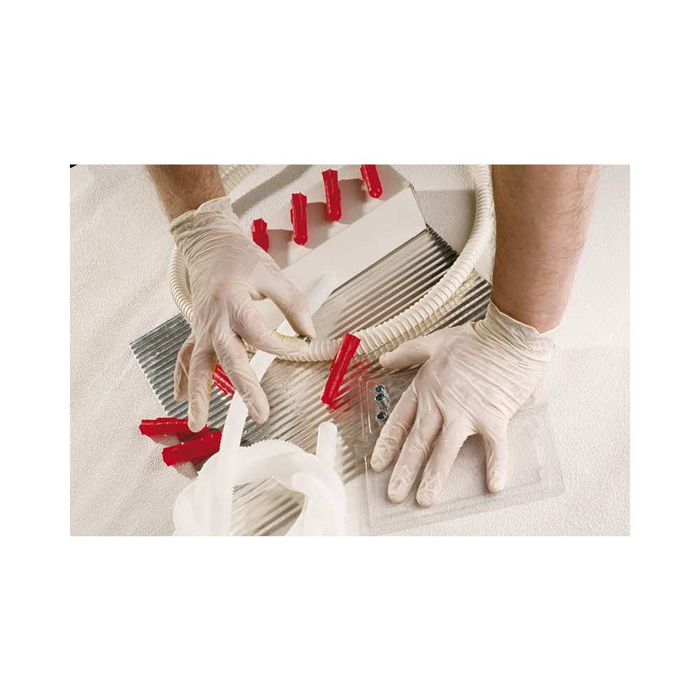 rękawice robocze 4 alibiuro.pl Rękawice Loon jednorazowe lateks pudr. rozm. 7 biały 100szt. 90