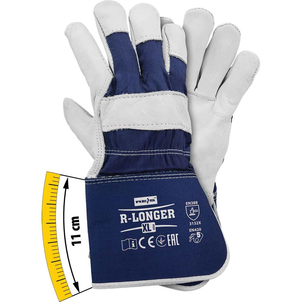 rękawice wzmacniane 2 alibiuro.pl RĘKAWICE OCHRONNE R LONGER 76