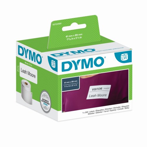 S0722560 Etykiety Dymo Na Identyfikator Imienny 89 X 41 mm 11356