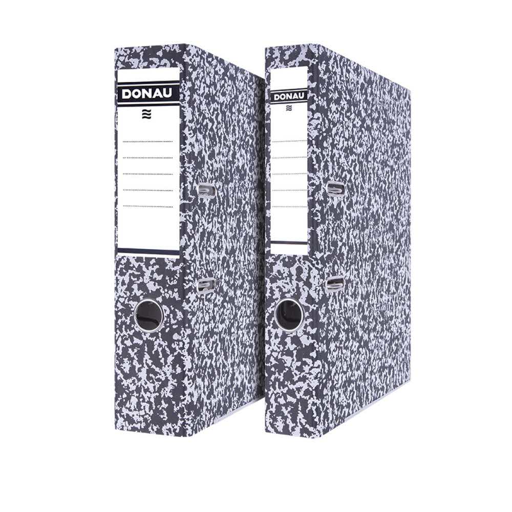 segregator 4 alibiuro.pl Segregator DONAU Archiv S z szyną kartonowy A4 50mm szary 51