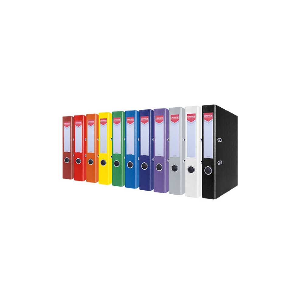 segregator 4 alibiuro.pl Segregator OFFICE PRODUCTS Officer PP A4 55mm fioletowy 75