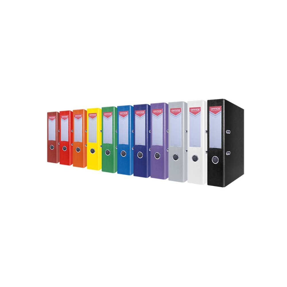 segregator 4 alibiuro.pl Segregator OFFICE PRODUCTS Officer PP A4 75mm zielony 78