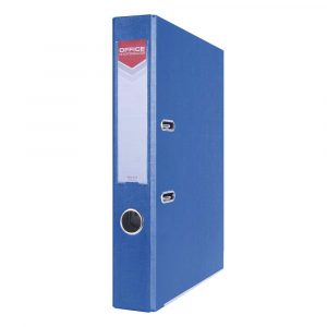 segregator 4 alibiuro.pl Segregator OFFICE PRODUCTS Officer z szyną PP A4 55mm niebieski 34