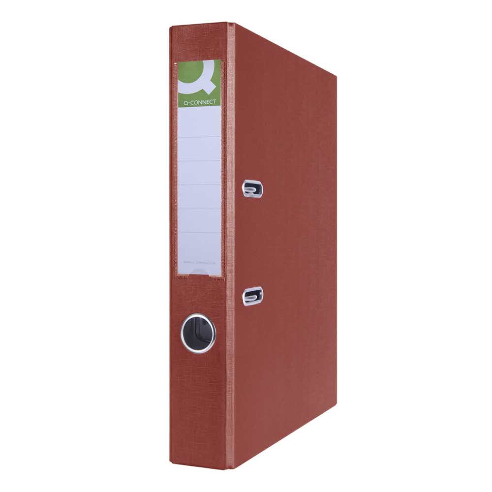 segregator 4 alibiuro.pl Segregator Q CONNECT Hero PP A4 55mm bordowy 4