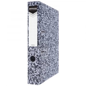 segregator panorama 4 alibiuro.pl Segregator OFFICE PRODUCTS Archiv z szyną kartonowy A4 50mm szary 25