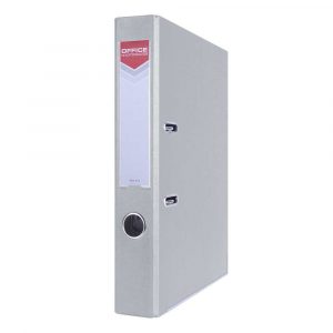 segregator pionowy 4 alibiuro.pl Segregator OFFICE PRODUCTS Officer z szyną PP A4 55mm szary 90