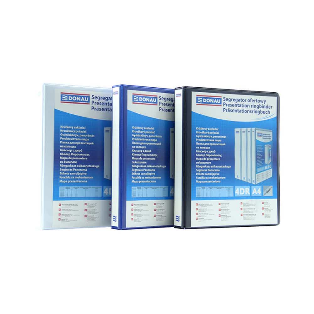 segregator pionowy 4 alibiuro.pl Segregator ofertowy DONAU PP A4 4RD 65 biały 37