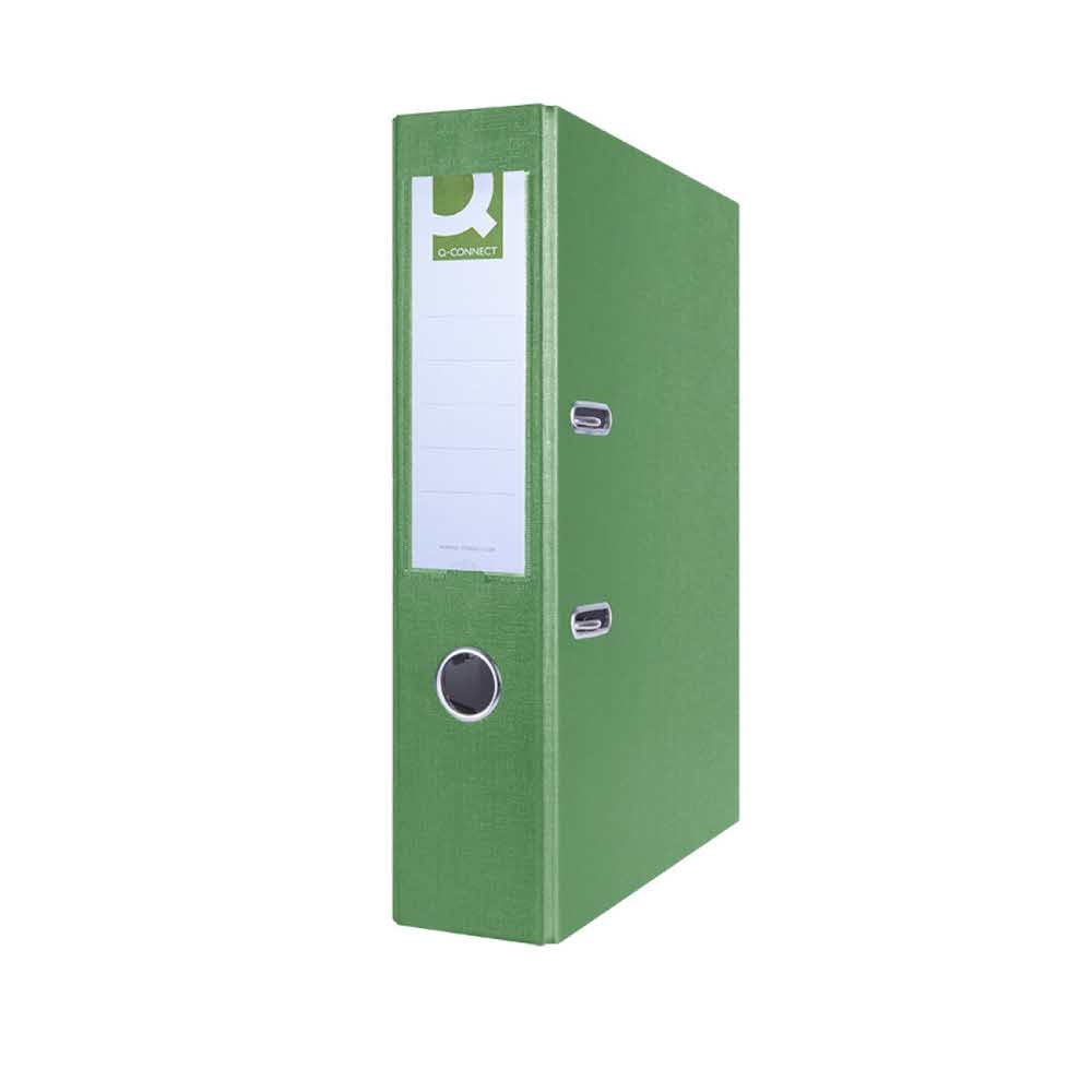 segregator ringowy 4 alibiuro.pl Segregator Q CONNECT Hero PP A4 75mm zielony 97