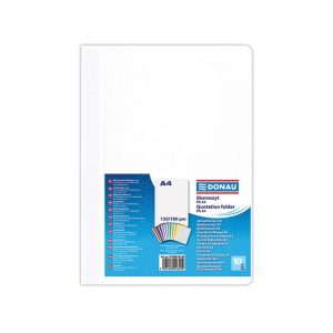 skoroszyt 4 alibiuro.pl Skoroszyt DONAU PP A4 standard 120 180mikr. biały 3