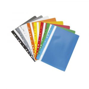 skoroszyty 4 alibiuro.pl Skoroszyt DONAU PVC A4 twardy 150 160mikr. wpinany niebieski 88