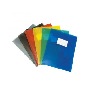 skoroszyty 4 alibiuro.pl Teczka z gumką DONAU PP A4 480mikr. 3 skrz. półtransparentna zielona 62