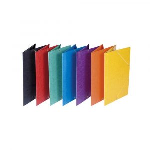 skoroszyty 4 alibiuro.pl Teczka z gumką DONAU preszpan A4 390gsm 3 skrz. czerwona 65