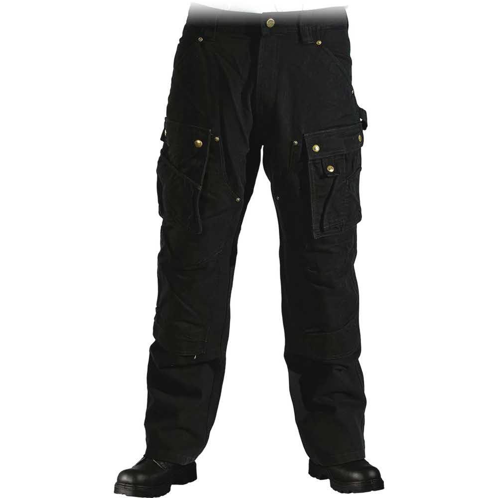 spodnie 2 alibiuro.pl SPODNIE CA EB219_BLK32 30 66