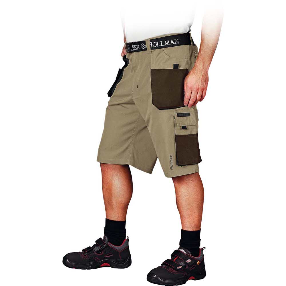 spodnie robocze 2 alibiuro.pl SPODNIE OCHRONNE DO PASA KRÓTKIE LH FMN TS_BE3M 50