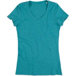 sprzęt biurowy 2 alibiuro.pl T SHIRT DAMSKI V NECK SST9910_AQHL 39